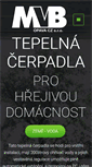 Mobile Screenshot of mvb.cz