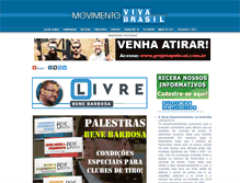 Tablet Screenshot of mvb.org.br